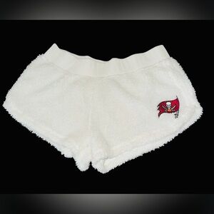 Team Apparel Tampa Bay Buccaneers White Fleece Athletic Shorts loungewear szL